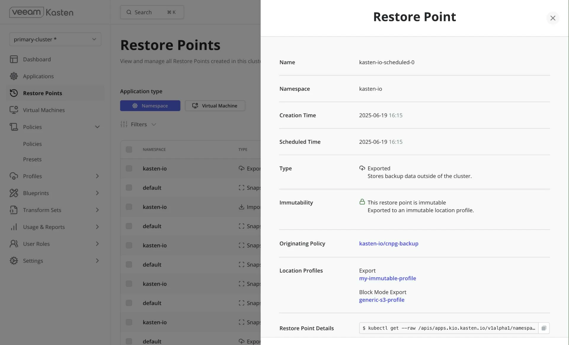 Backup & Recovery